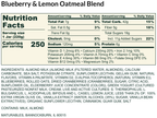 Blueberry & Lemon Blended Oatmeal