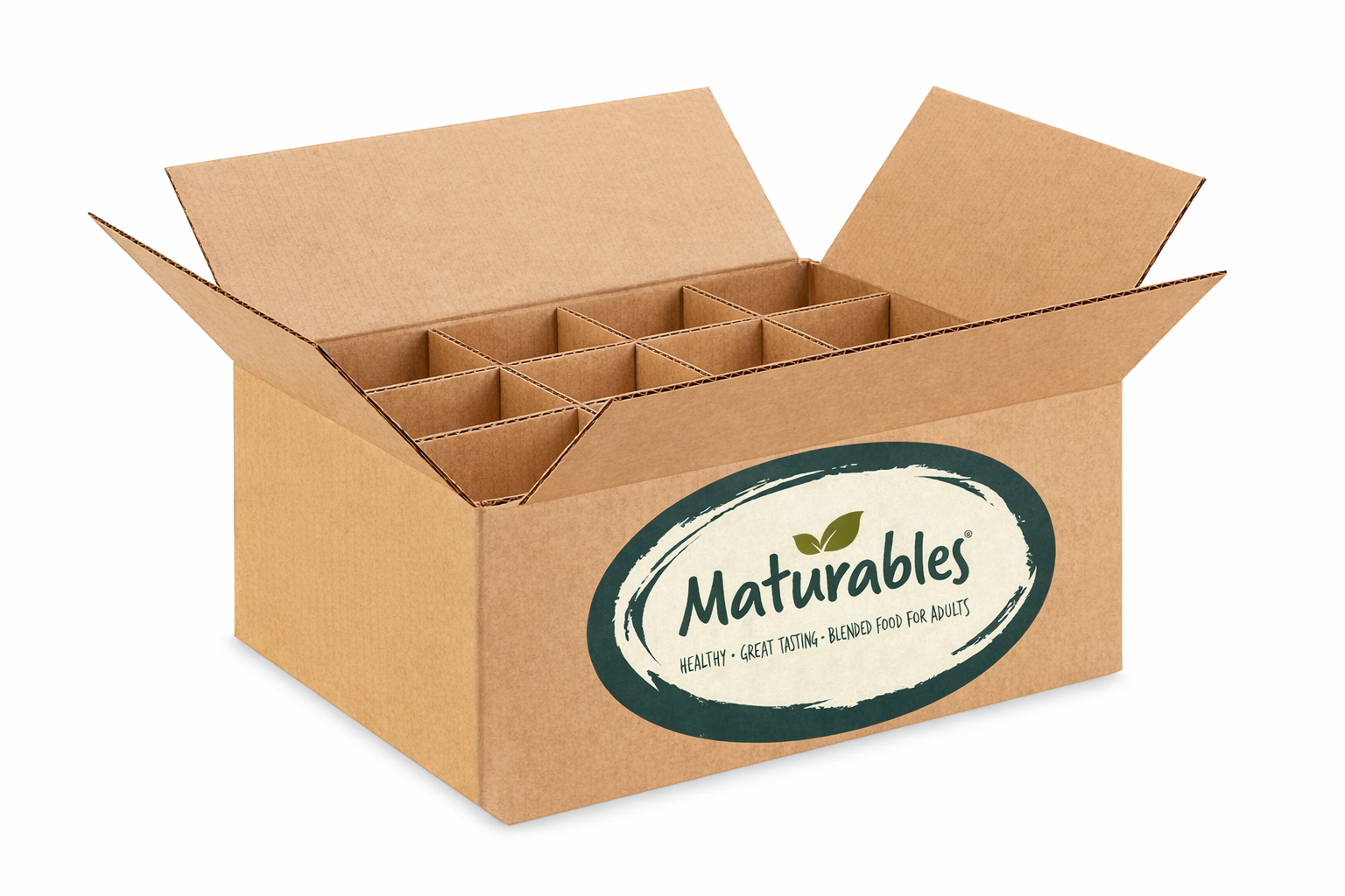 12 x 9 x 4 Box for 12 Jars -  Local Box