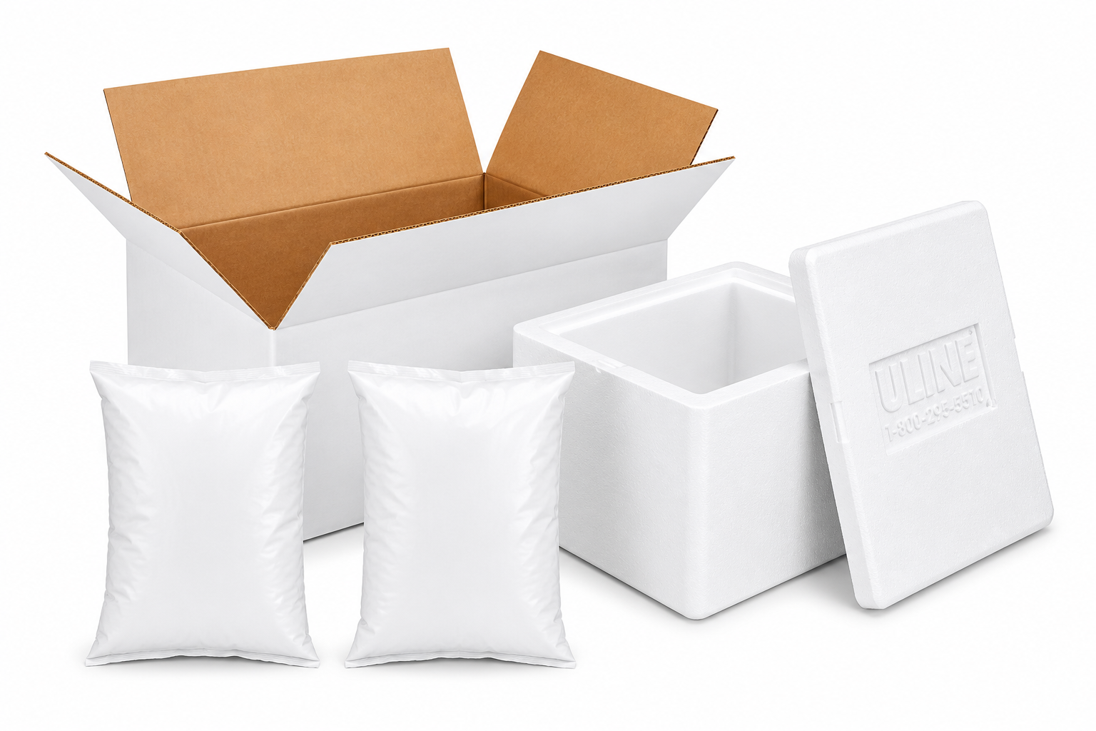 12 x 10 x 5 Insulated Foam Kit for 12 Jars