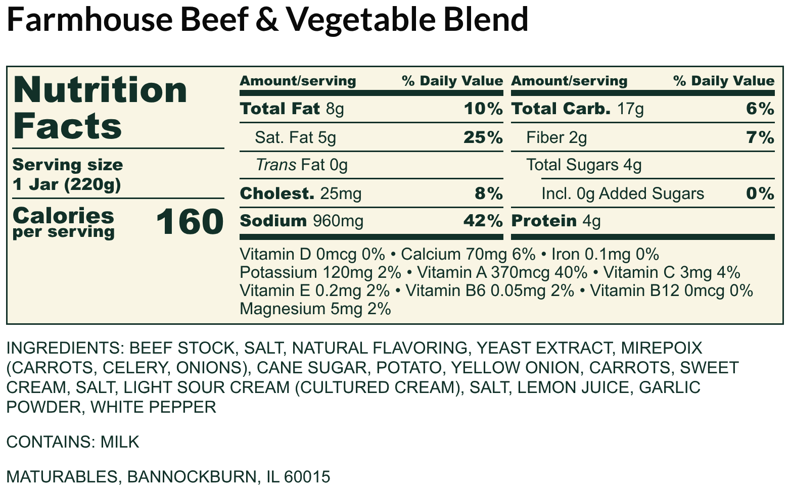 Farmhouse Beef & Vegetable Blend