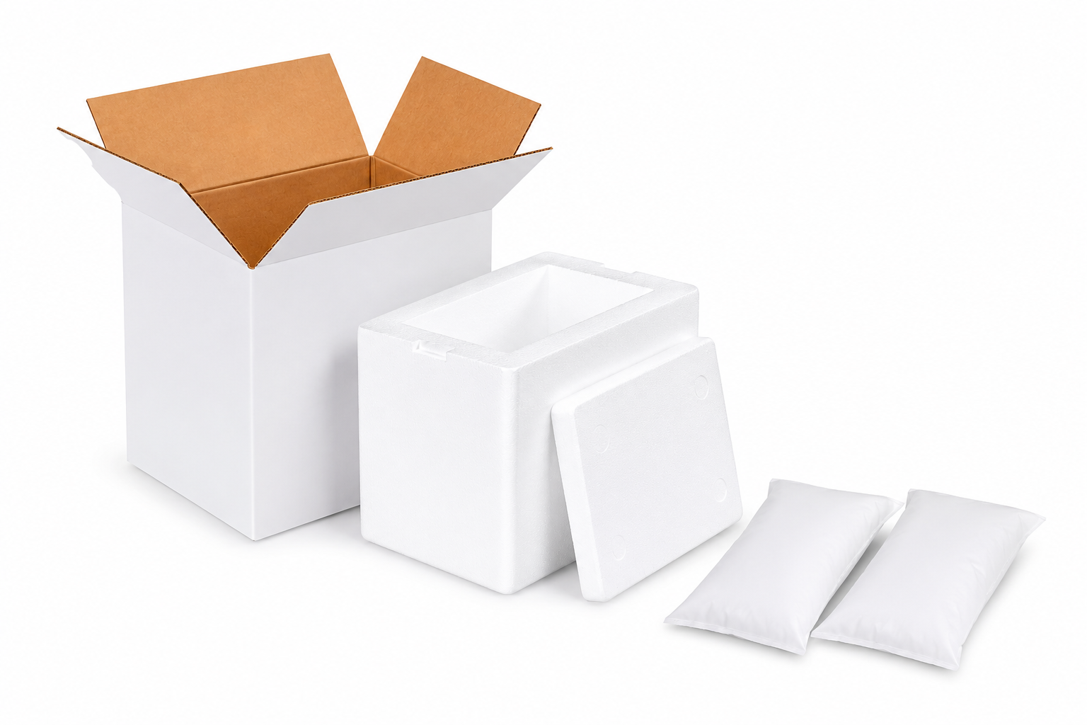 8 x 6 x 9 Insulated Foam Kit for 6 Jars