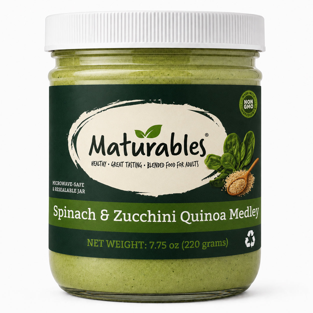 Spinach & Zucchini Quinoa Medley