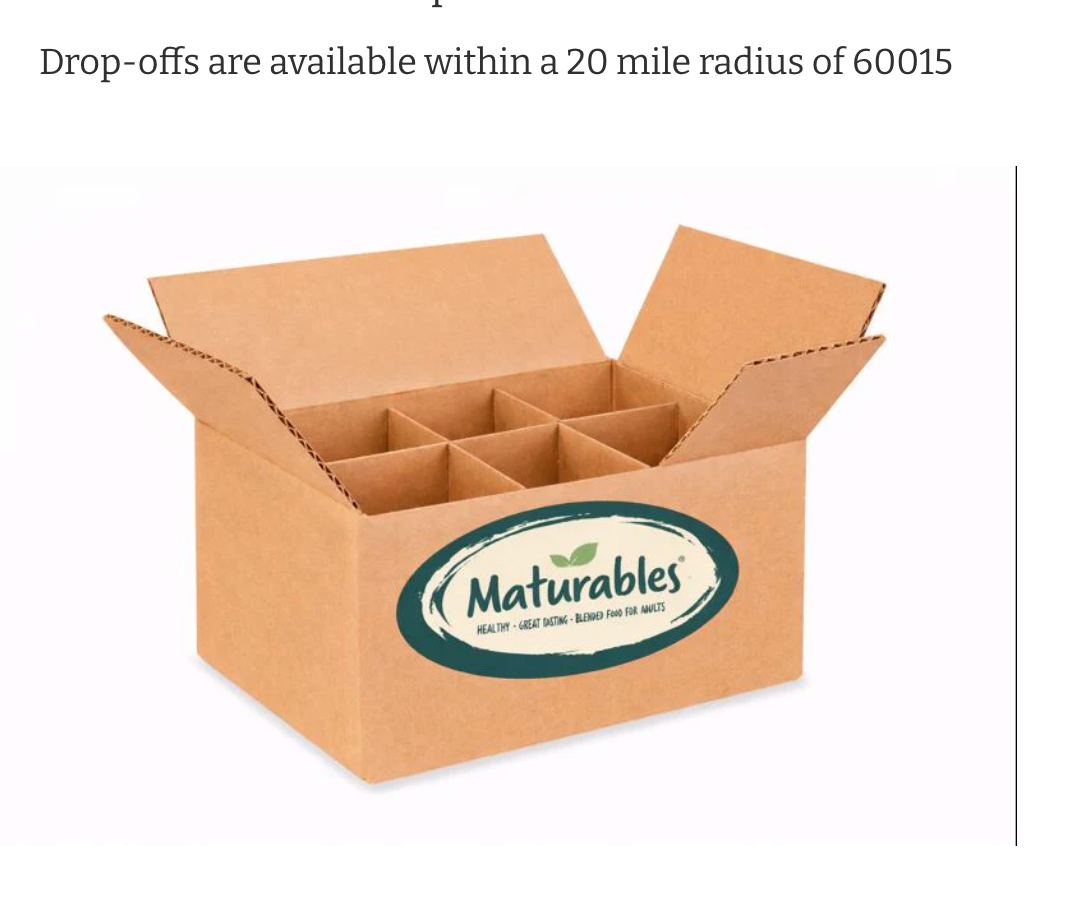 9 x 6 x 4 Box for 6 Jars - Local Box